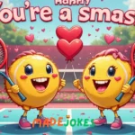 Tennis Valentine Puns