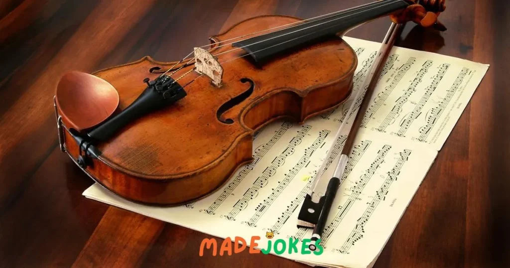 Violin Puns Captions