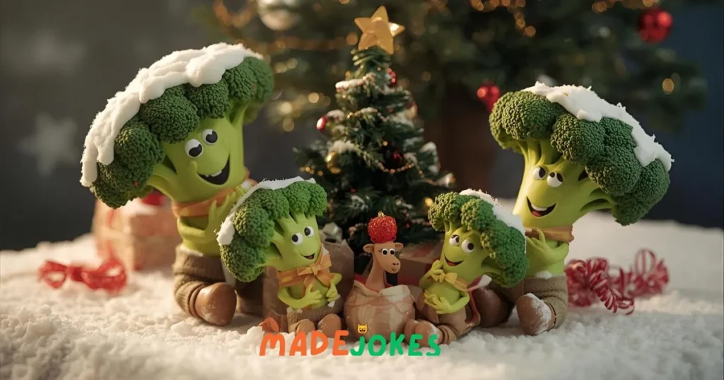 Christmas Broccoli Puns