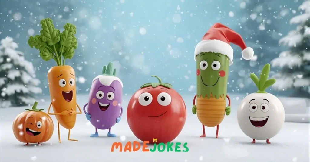 Christmas Vegetables Puns