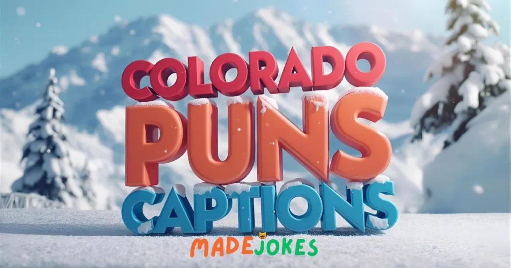 Colorado Puns Captions
